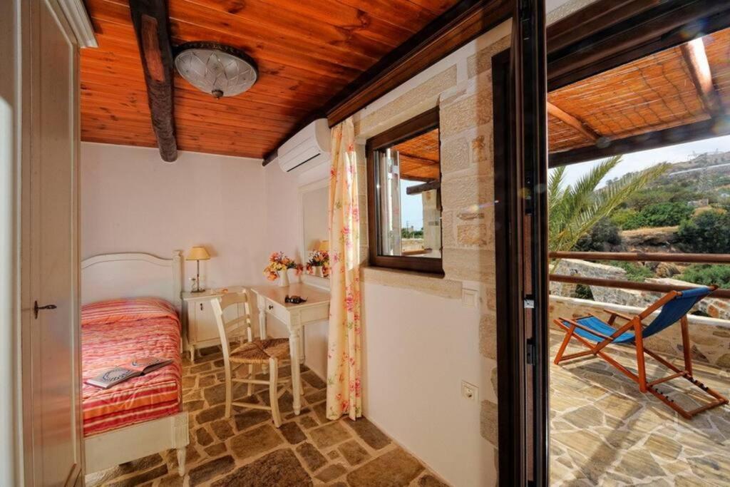 Villa Stone House With Sea View Achlia Esterno foto